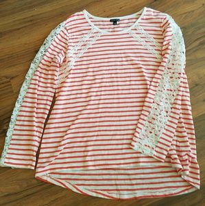 Hannah Striped Long Sleeve Top